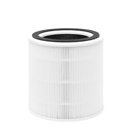 1 Pack Core 300 True HEPA Replacement Filters; Compatible With LEVOIT Core 300; Core 300S VortexAir Air Purifier; 3-in-1 H13 Grade True HEPA Filter Re