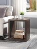 ACME Harel Accent Table, Walnut Finish AC00442