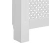 Radiator Cover White 67.7"x7.5"x32.1" MDF