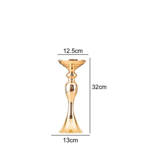 Gold/ Silver/White Metal Candle Holders Flower Vase Candlestick Centerpieces Road Lead Wedding Party Home Table Event Decoration Gold/ Silver/White Metal Candle Holders Flower Vase Candlestick Centerpieces Road Lead Wedding Party Home Table Event Decoration