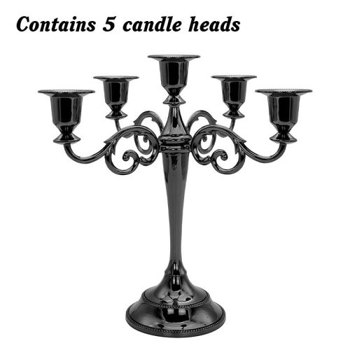 3/5-Arm Metal Plated Candle Holders Retro Candelabra European Style Simple Romantic Candlestick Pillar Wedding Party Centerpiece 3/5-Arm Metal Plated Candle Holders Retro Candelabra European Style Simple Romantic Candlestick Pillar Wedding Party Centerpiece