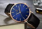 New Men's Watch Ultra-thin Fashion Watches Leather Simple Business Quartz Wristwatch Roman Masculine Male relojes Casual Clock