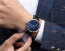 New Men's Watch Ultra-thin Fashion Watches Leather Simple Business Quartz Wristwatch Roman Masculine Male relojes Casual Clock